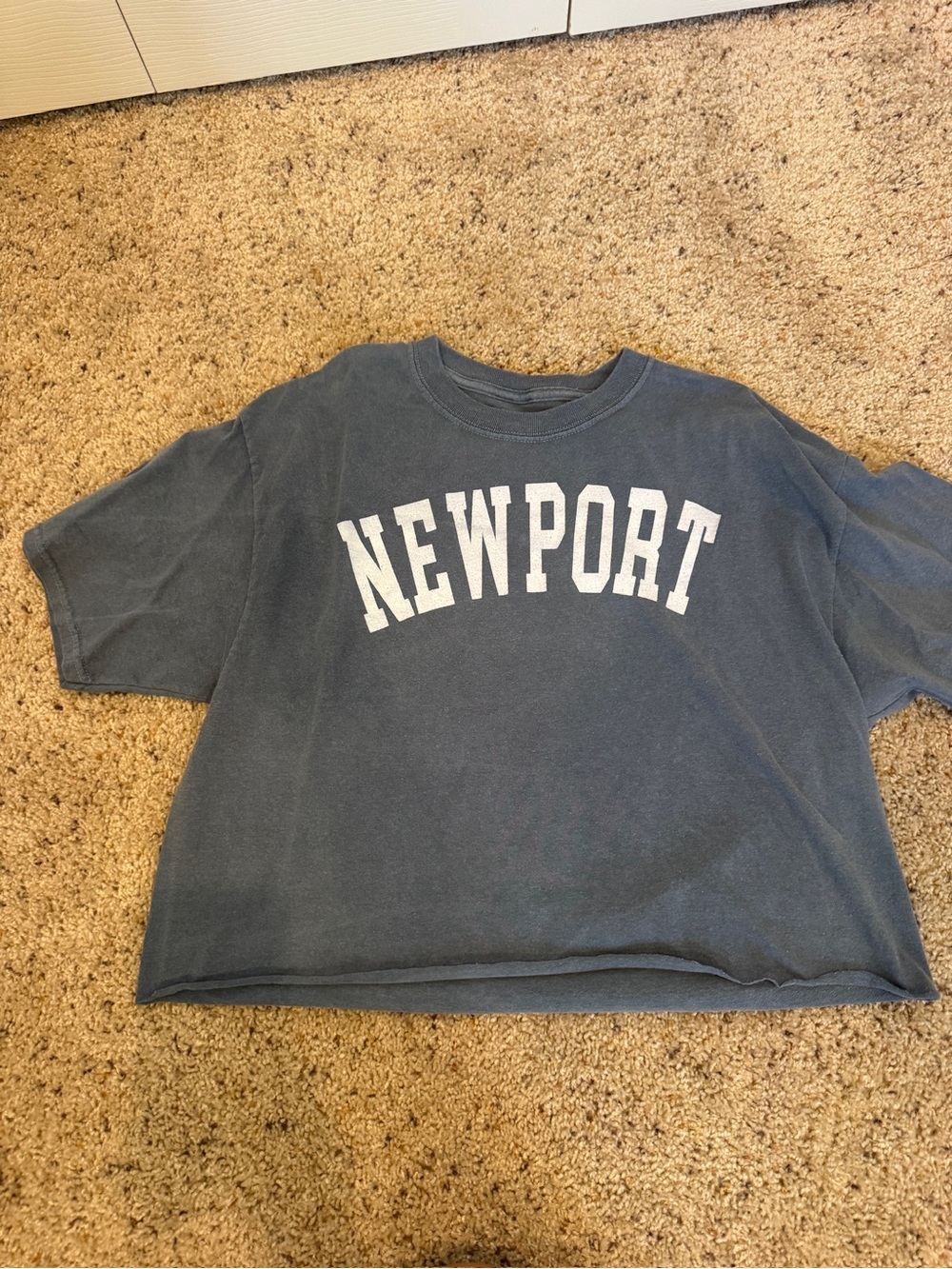 Newport Kids Short-Sleeve Tee in Faded Blue